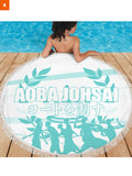 Fandomaniax - Aoba Johsai Season Round Beach Towel