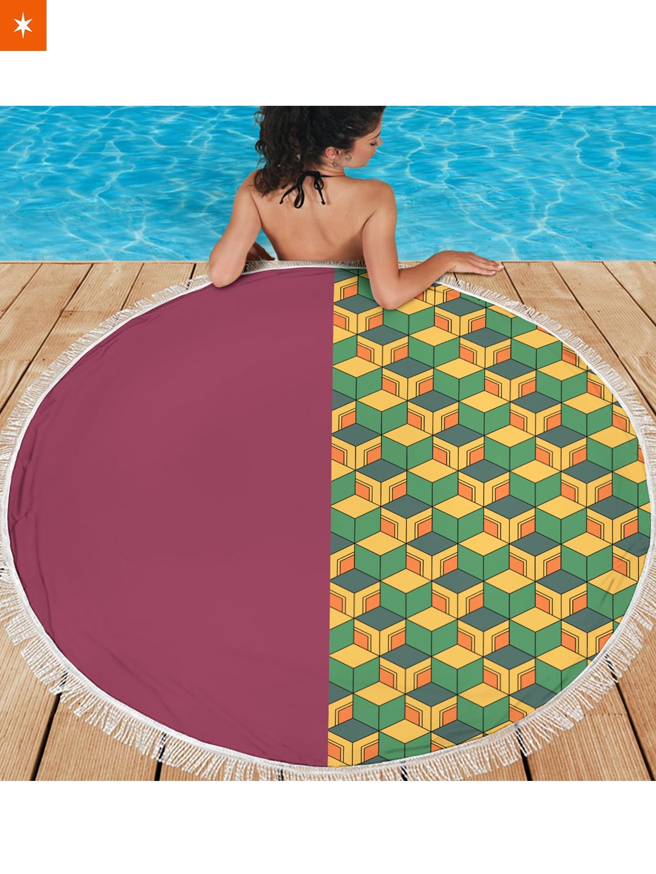 Fandomaniax - Cozy Giyu Round Beach Towel