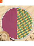 Fandomaniax - Cozy Giyu Round Beach Towel