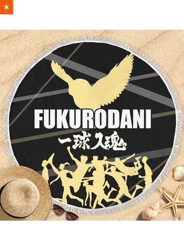 Fandomaniax - Fukurodani Season Round Beach Towel