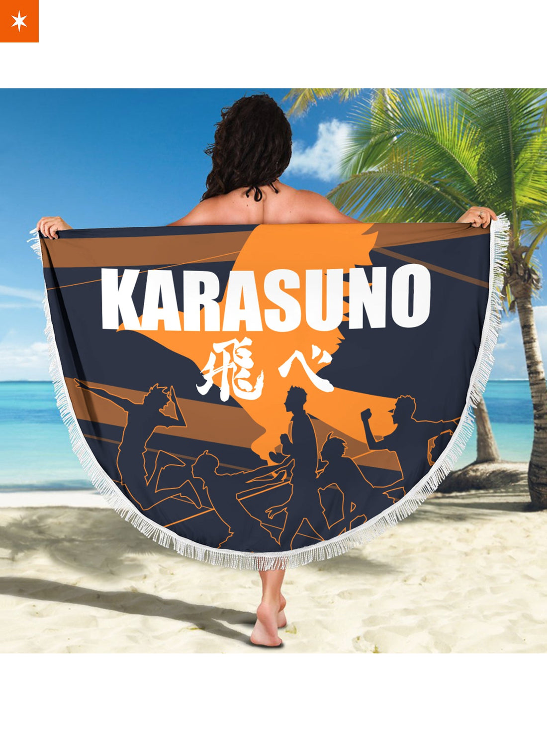 Fandomaniax - Karasuno Season Round Beach Towel