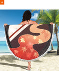 Fandomaniax - Kazuha Season Round Beach Towel