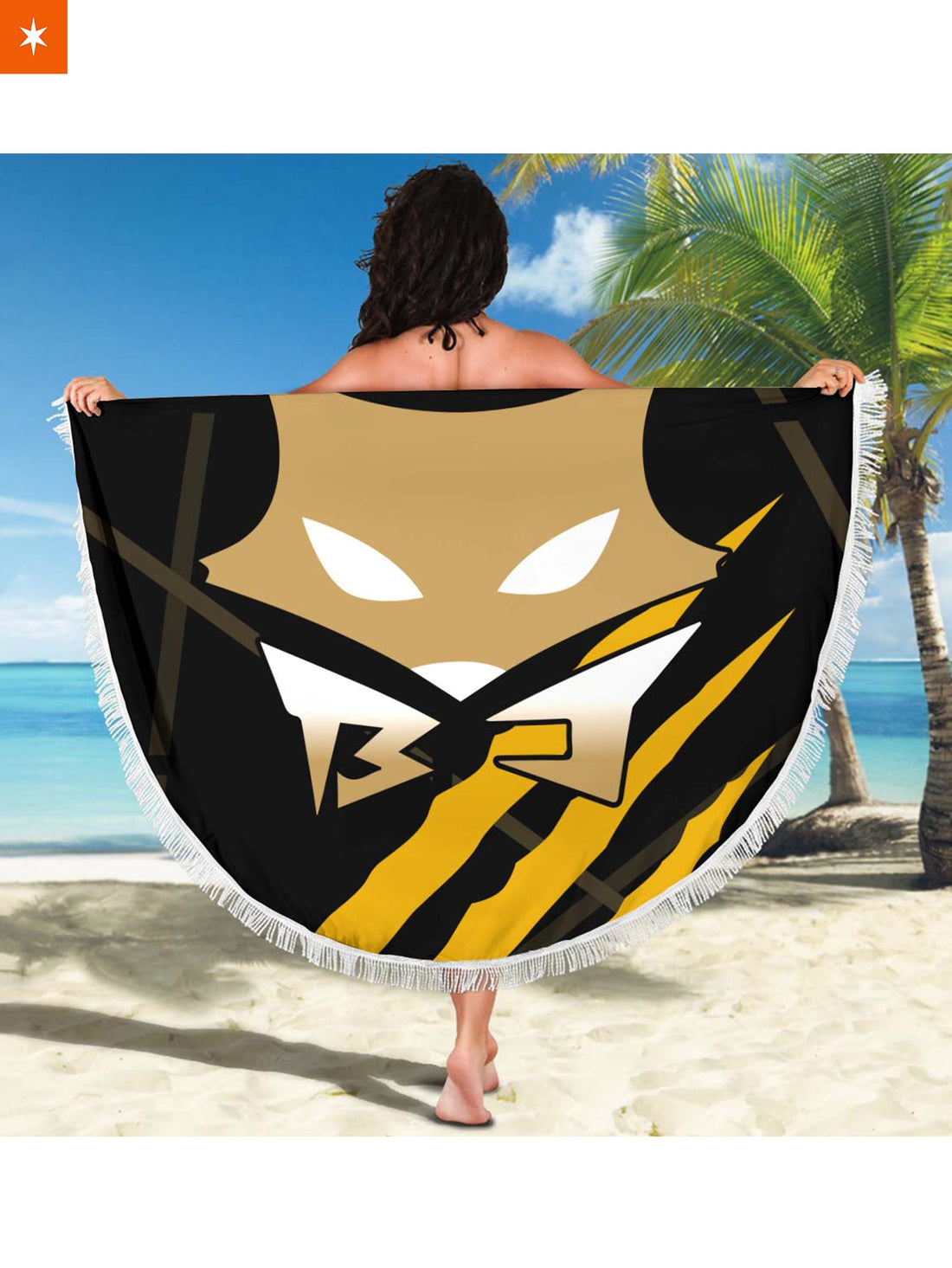 Fandomaniax - MSBY Black Jackals Season Round Beach Towel