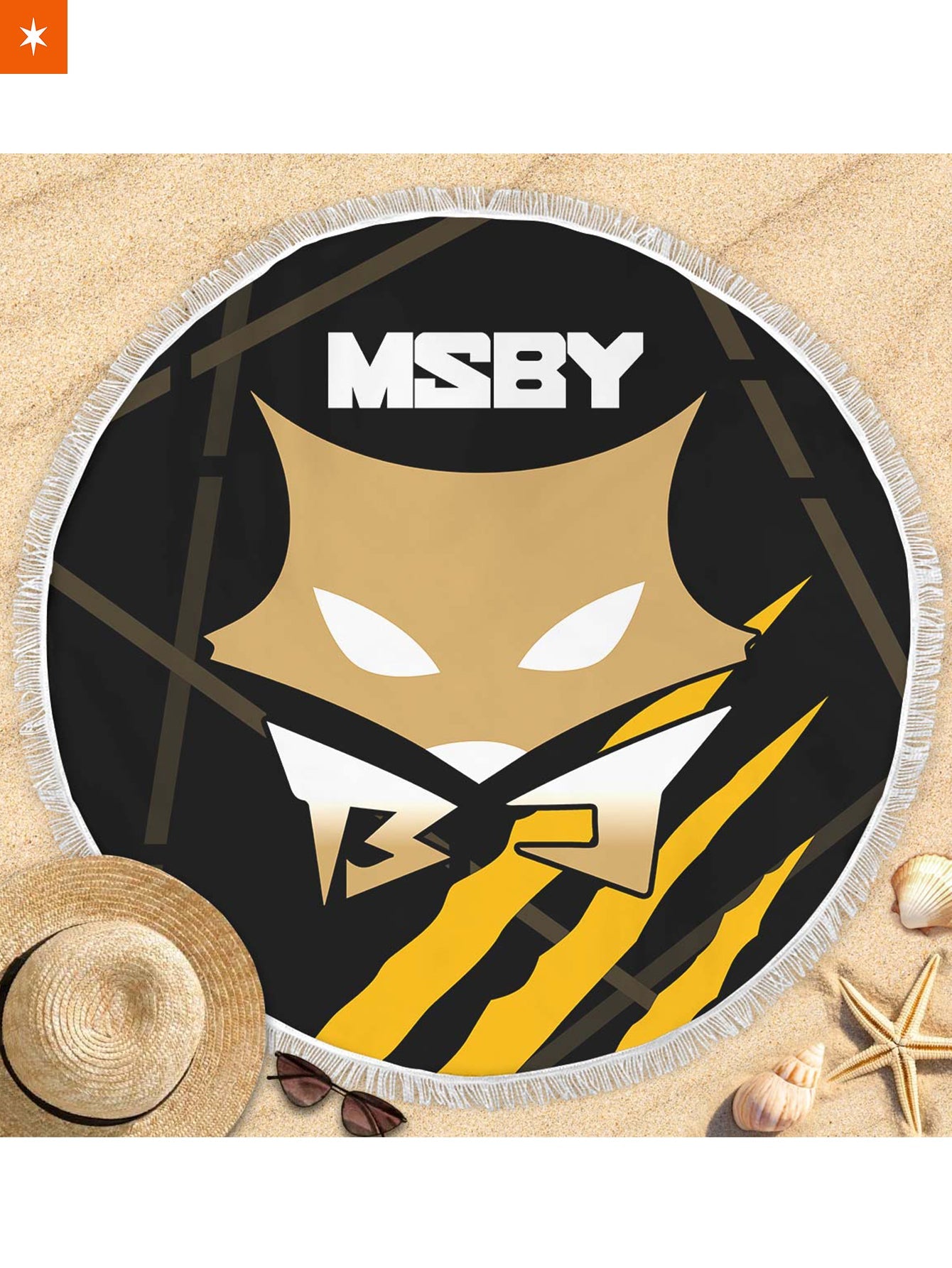 Fandomaniax - MSBY Black Jackals Season Round Beach Towel