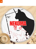 Fandomaniax - Nekoma Season Round Beach Towel