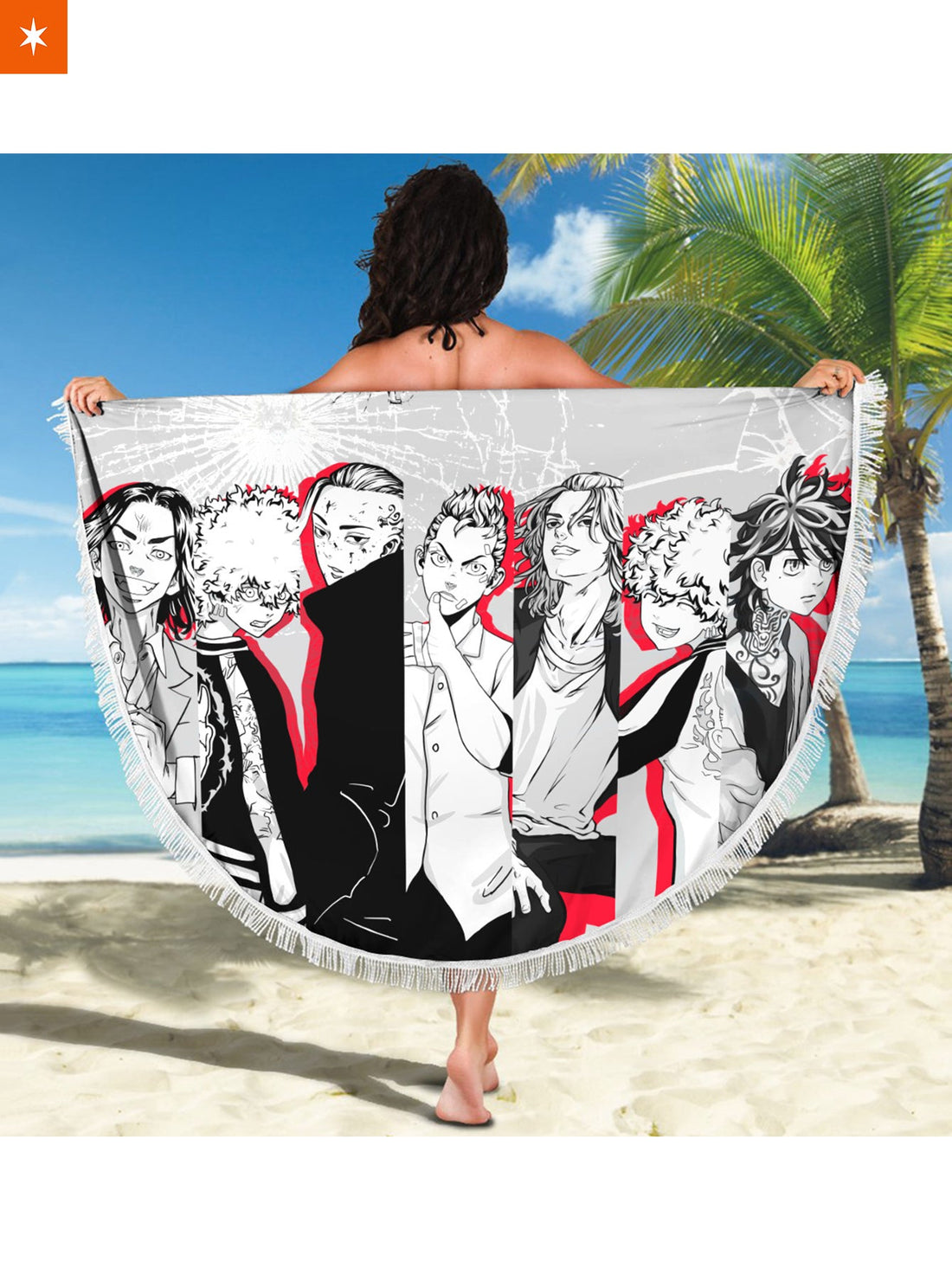 Fandomaniax - TM Gang Round Beach Towel