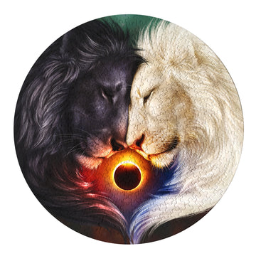 Lionheart Round Puzzle