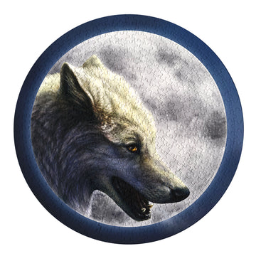 Wolf's Moon Round Puzzle