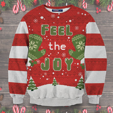 Feel the Joy Unisex Wool Sweater