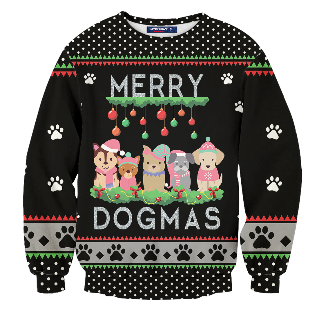 Merry Dogmas Unisex Wool Sweater