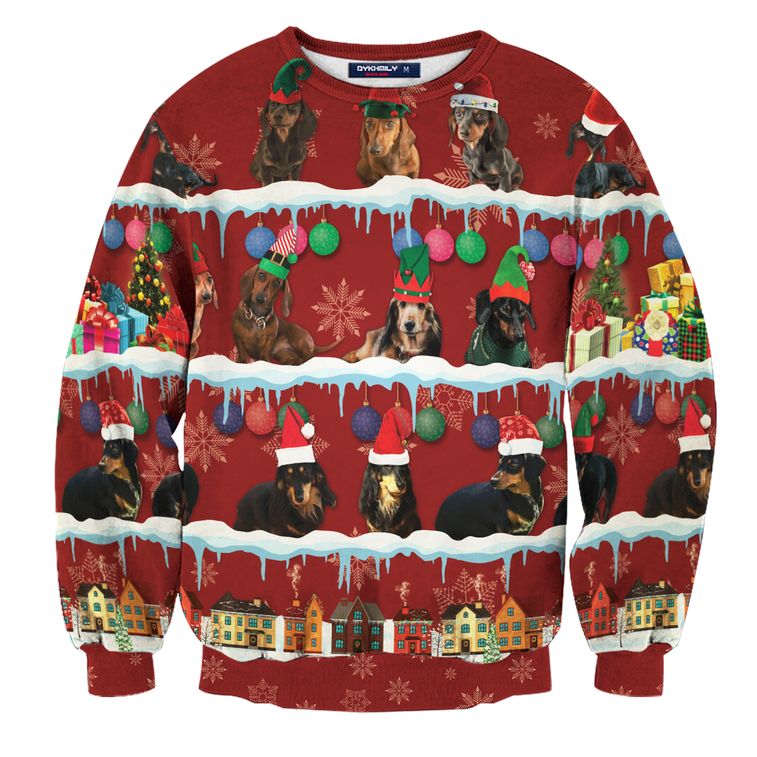 Merry Dogmas Holiday Unisex Wool Sweater