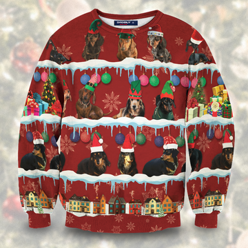 Merry Dogmas Holiday Unisex Wool Sweater