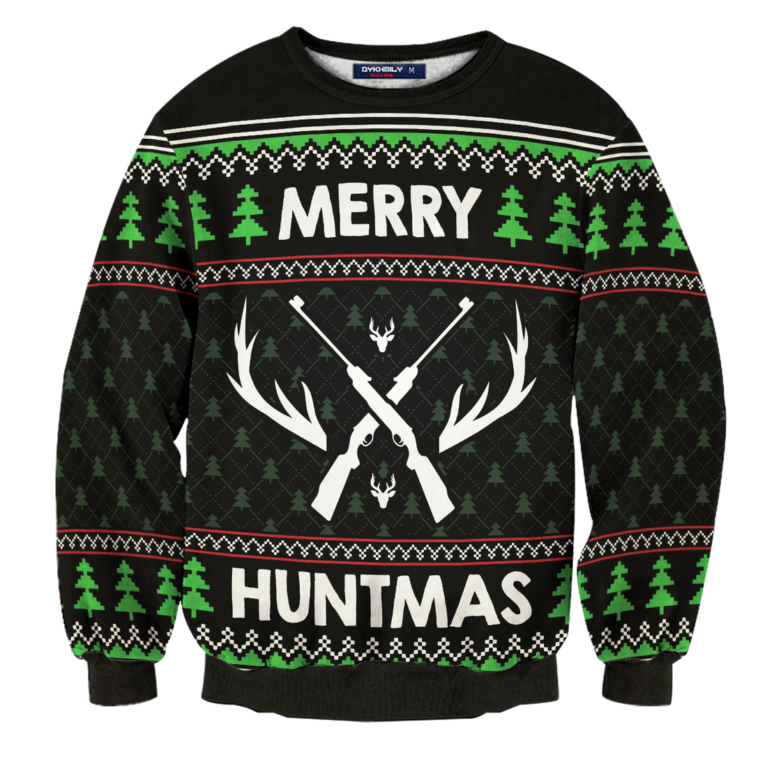 Merry Huntmas Unisex Wool Sweater