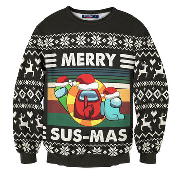 Merry Susmas Unisex Wool Sweater