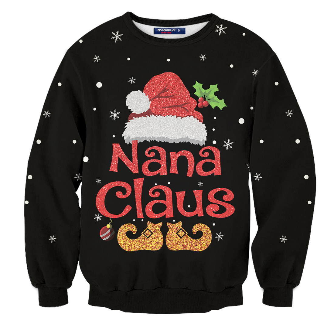 Nana Claus Unisex Wool Sweater