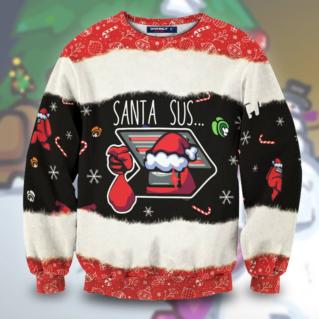 Santa Sus Unisex Wool Sweater