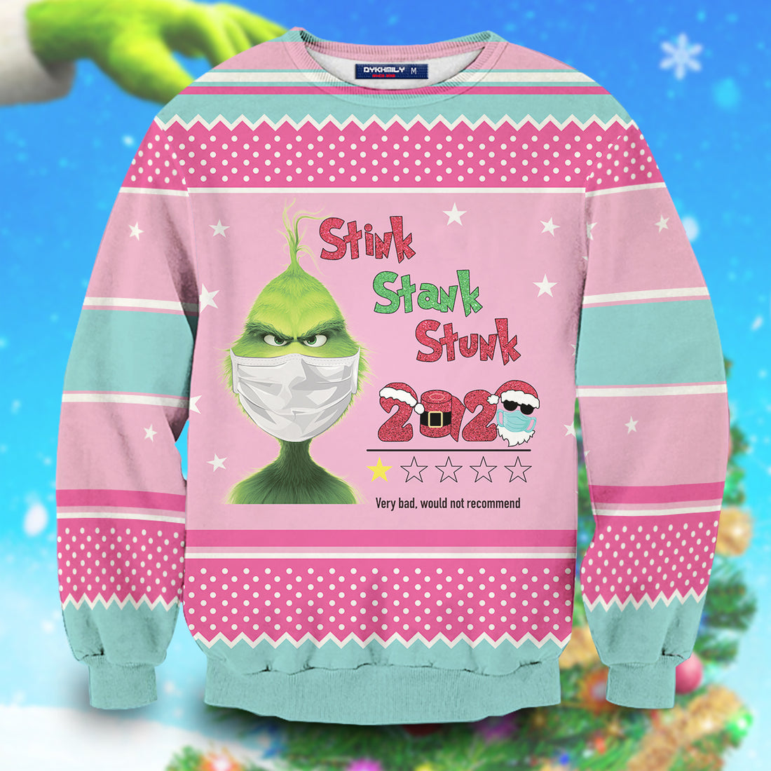 Stink Stank Stunk Unisex Wool Sweater