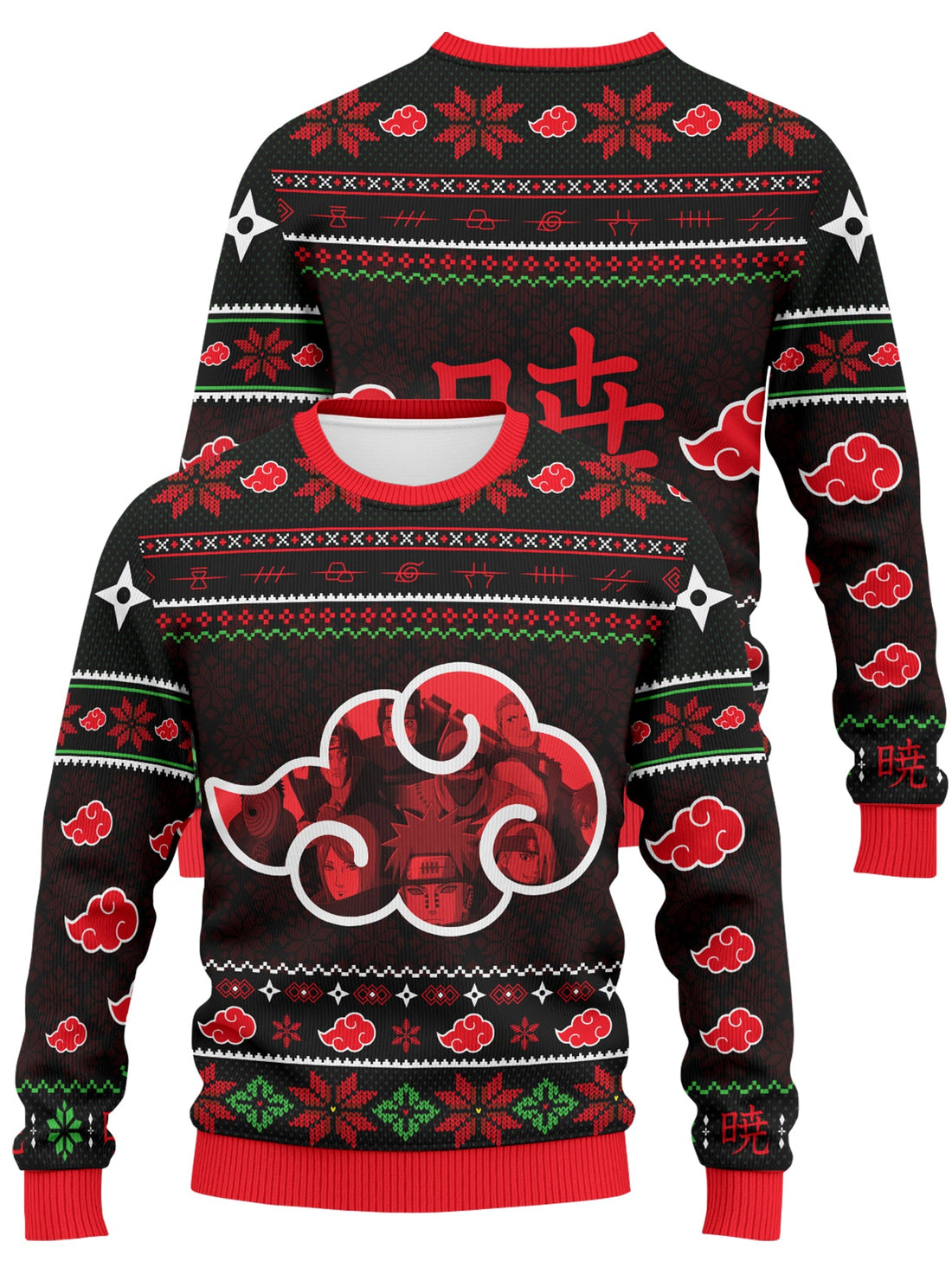 Fandomaniax - [Buy 1 Get 1 SALE] Akatsuki Warriors Unisex Wool Sweater