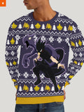 Fandomaniax - Dark Shadow Xmas Unisex Wool Sweater