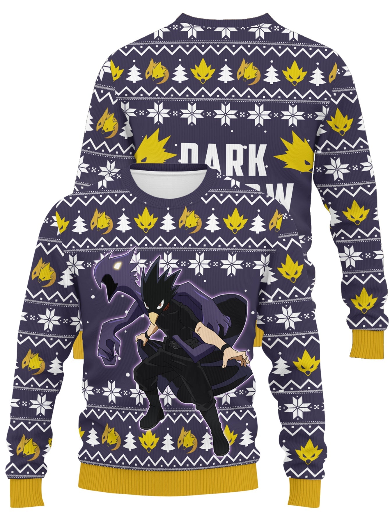 Fandomaniax - Dark Shadow Xmas Unisex Wool Sweater