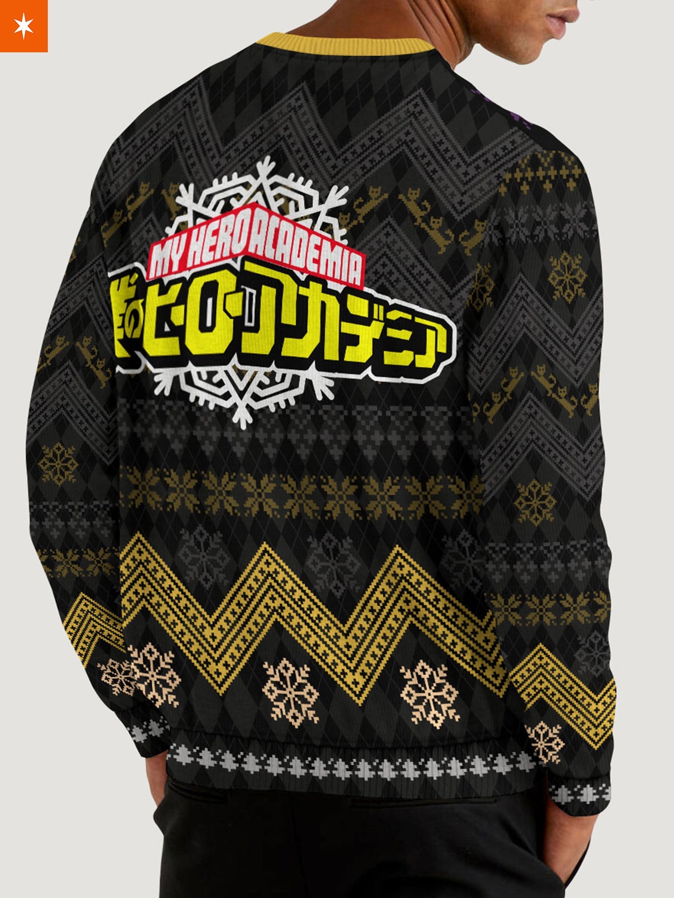 Fandomaniax - Eraser Head Xmas Unisex Wool Sweater