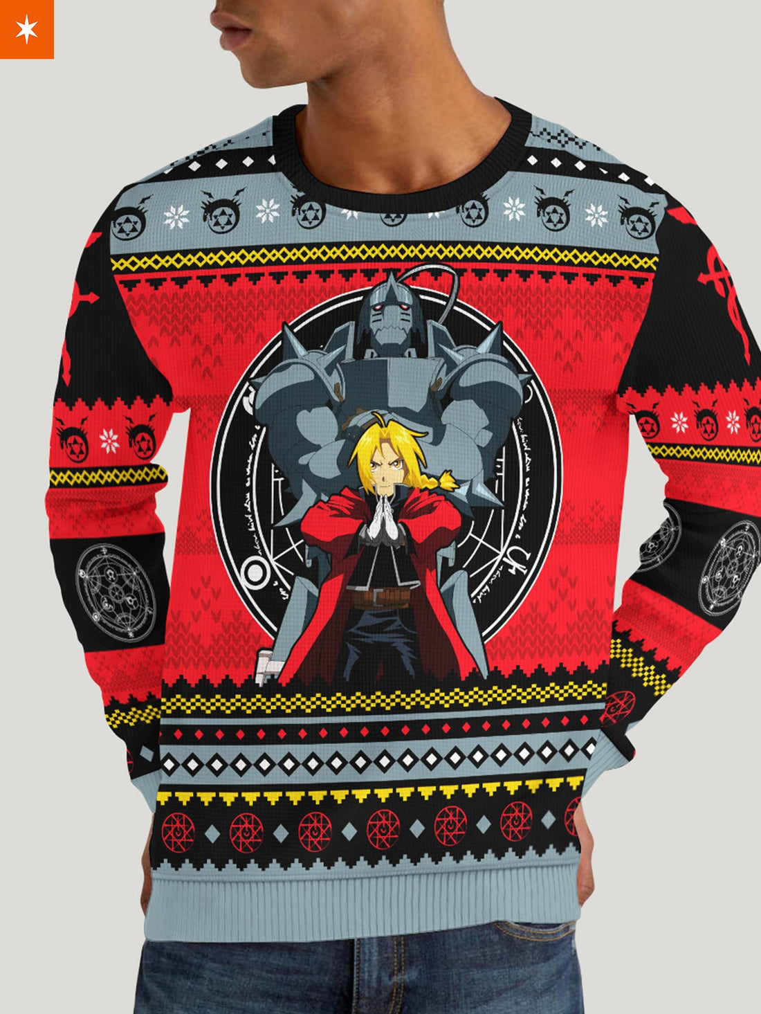 Fandomaniax - Full Metal Xmas Unisex Wool Sweater