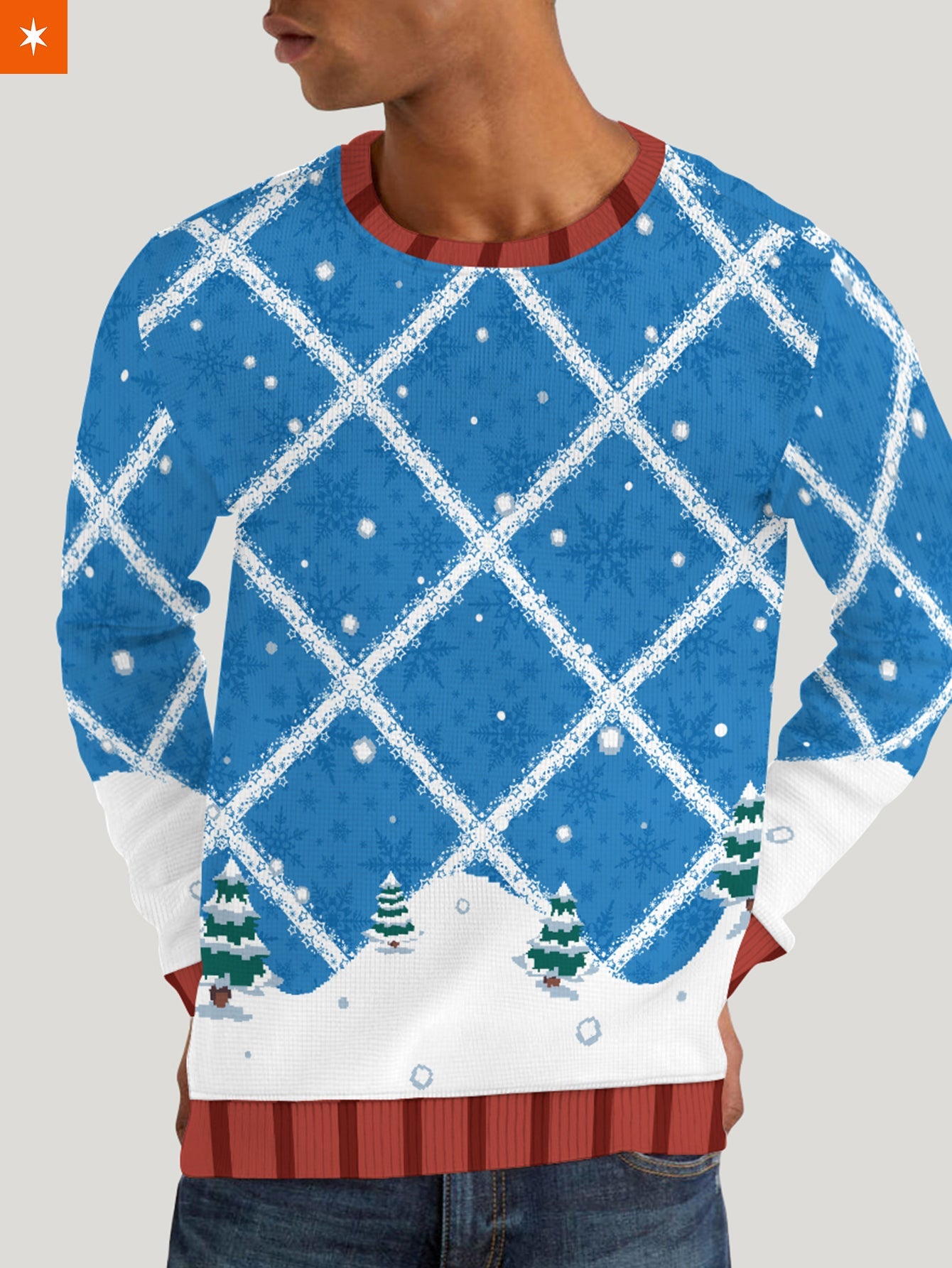 Fandomaniax - Guido Mista Xmas Unisex Wool Sweater