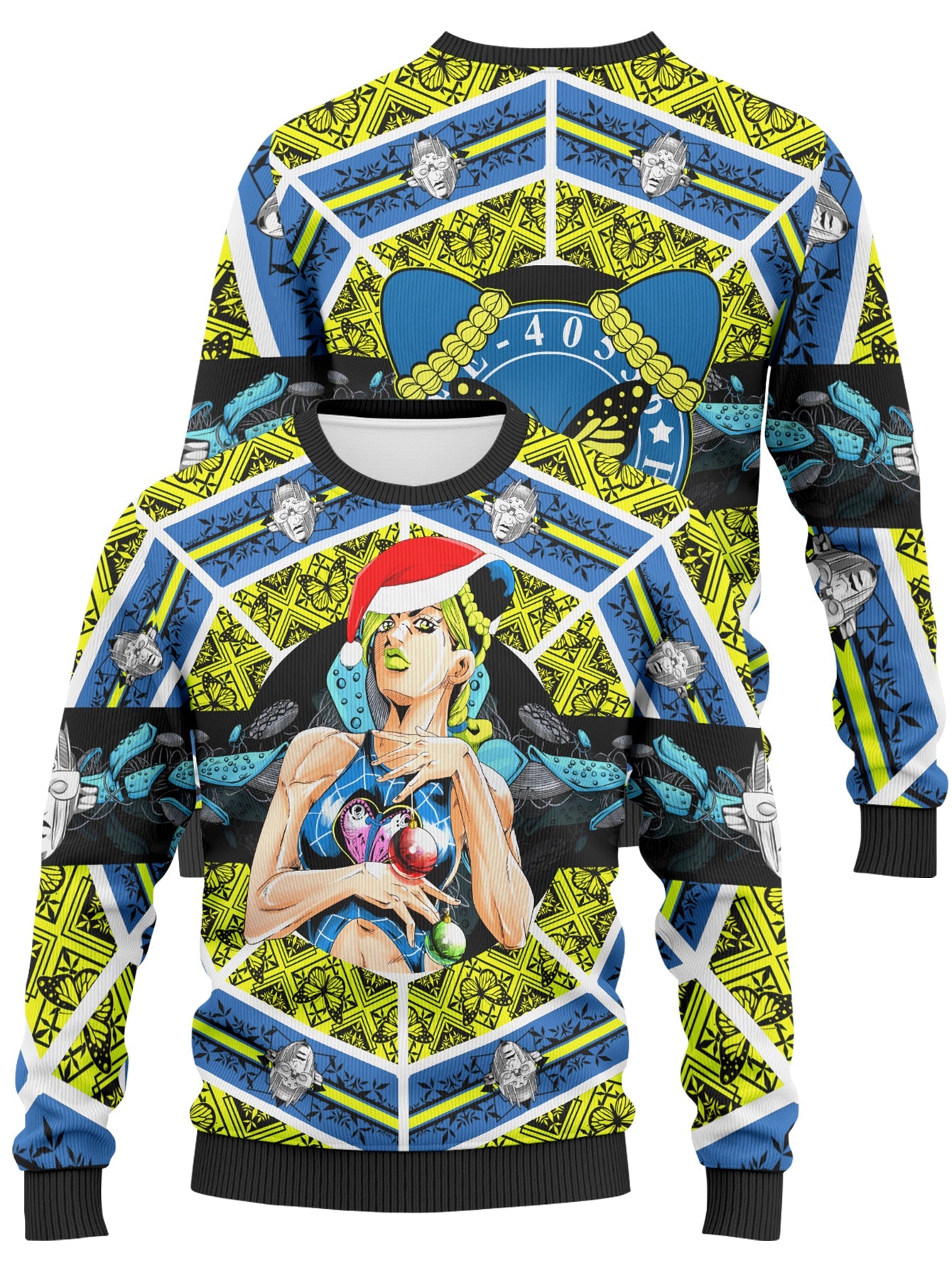 Fandomaniax - Jolyne Cujoh Xmas Unisex Wool Sweater