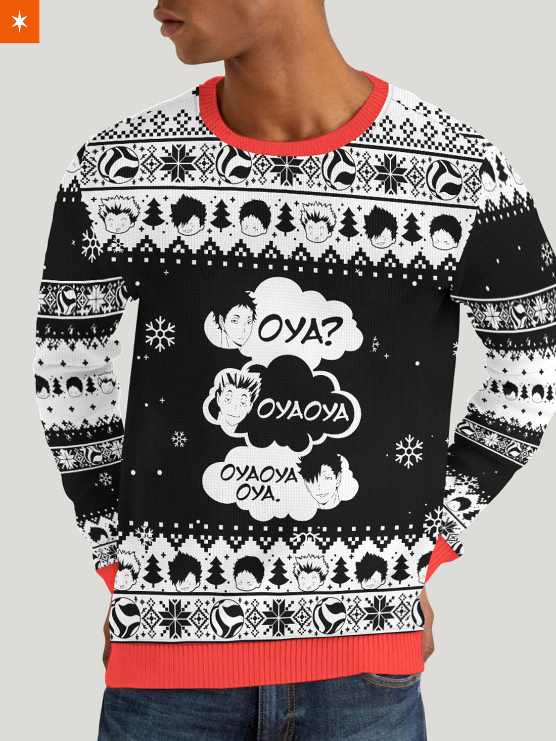 Fandomaniax - Oya Oya Oya Unisex Wool Sweater