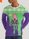 Fandomaniax - [Buy 1 Get 1 SALE] Poke Poison Uniform Unisex Wool Sweater