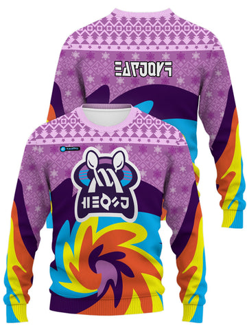 Fandomaniax - [Buy 1 Get 1 SALE] Pokemon Psychic Uniform Unisex Wool Sweater