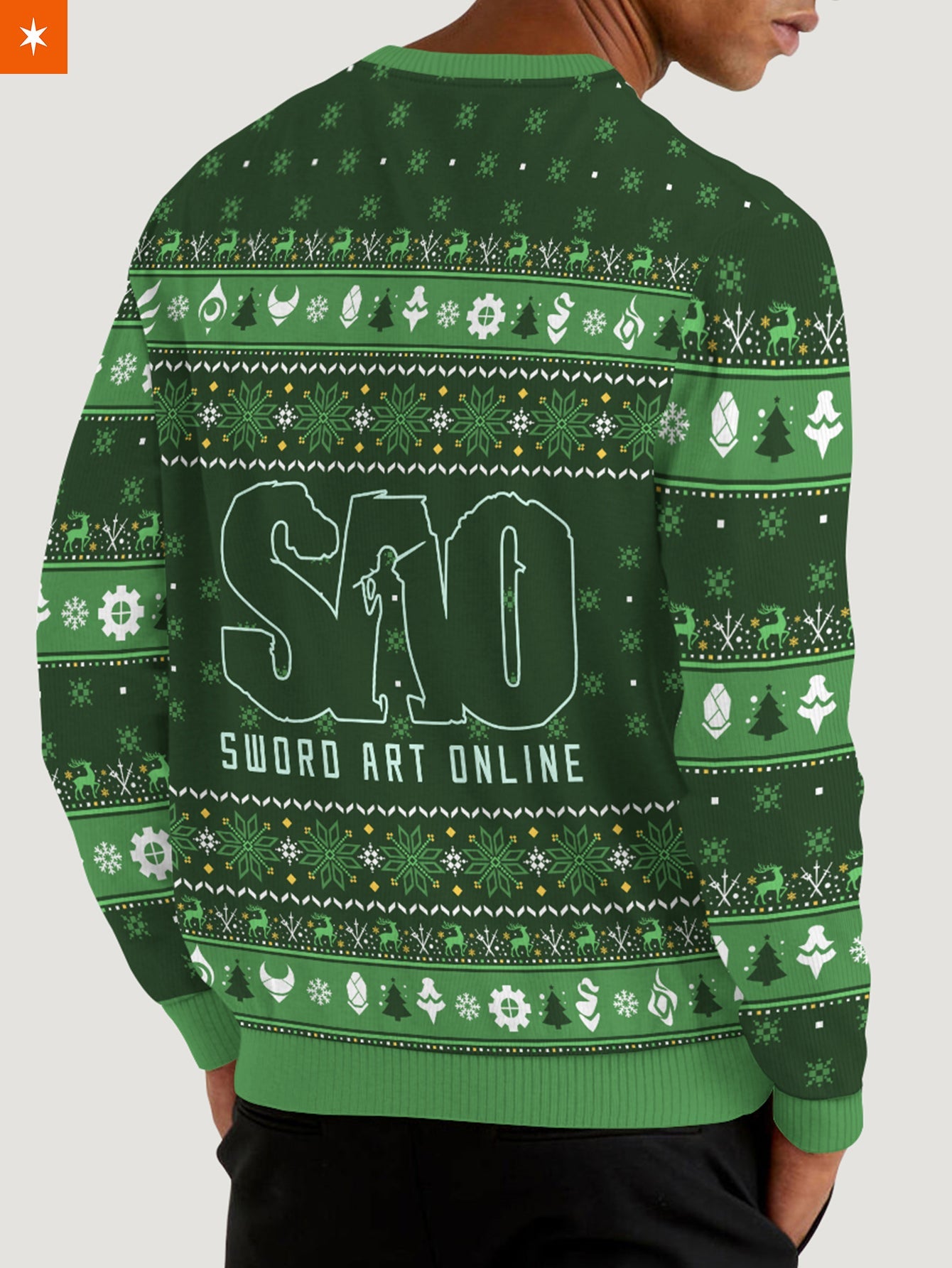 Fandomaniax - SAO Xmas Unisex Wool Sweater