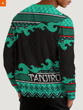 Fandomaniax - Tanjiro Christmas Unisex Wool Sweater