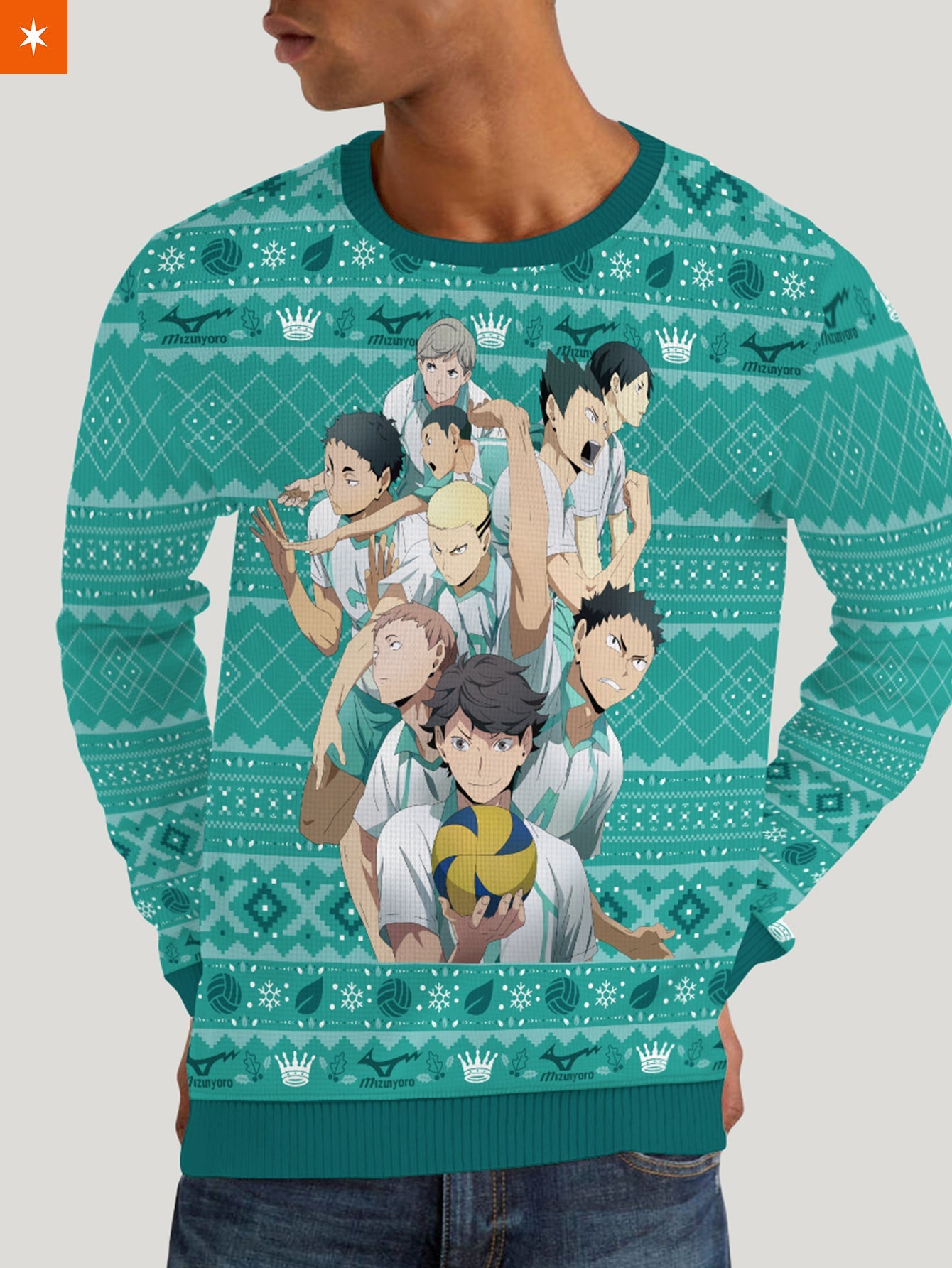 Fandomaniax - Team Crown Unisex Wool Sweater