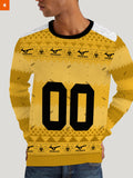 Fandomaniax - Personalized Team Johzenji Christmas Unisex Wool Sweater