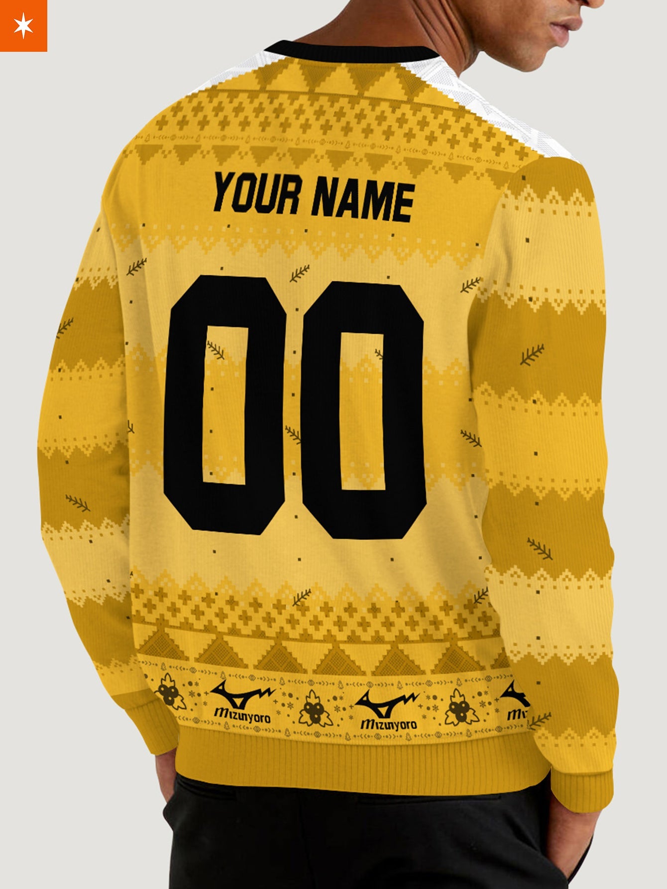 Fandomaniax - Personalized Team Johzenji Christmas Unisex Wool Sweater