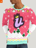 Fandomaniax - Diva Xmas Unisex Wool Sweater