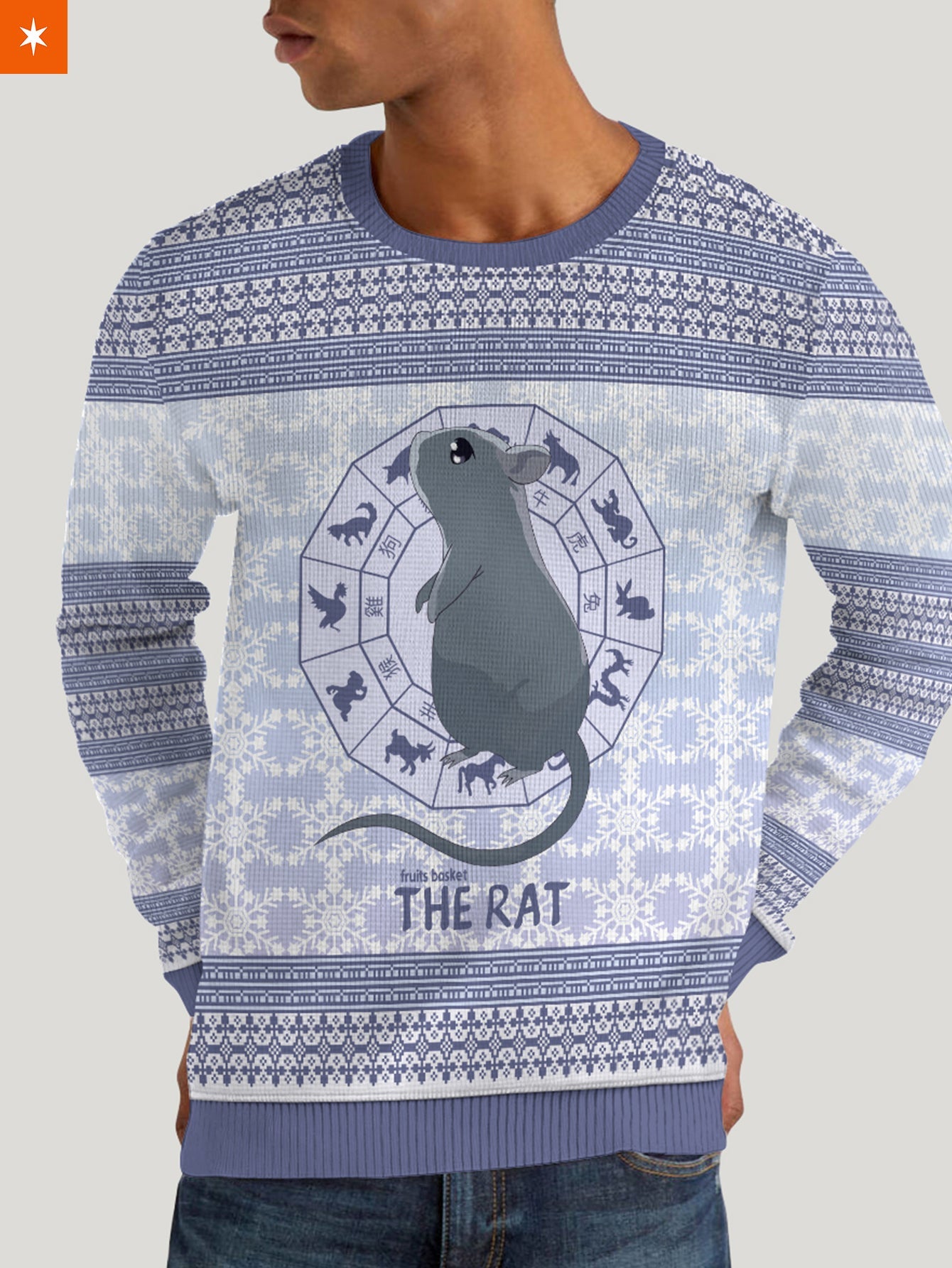 Fandomaniax - Yuki the Rat Unisex Wool Sweater