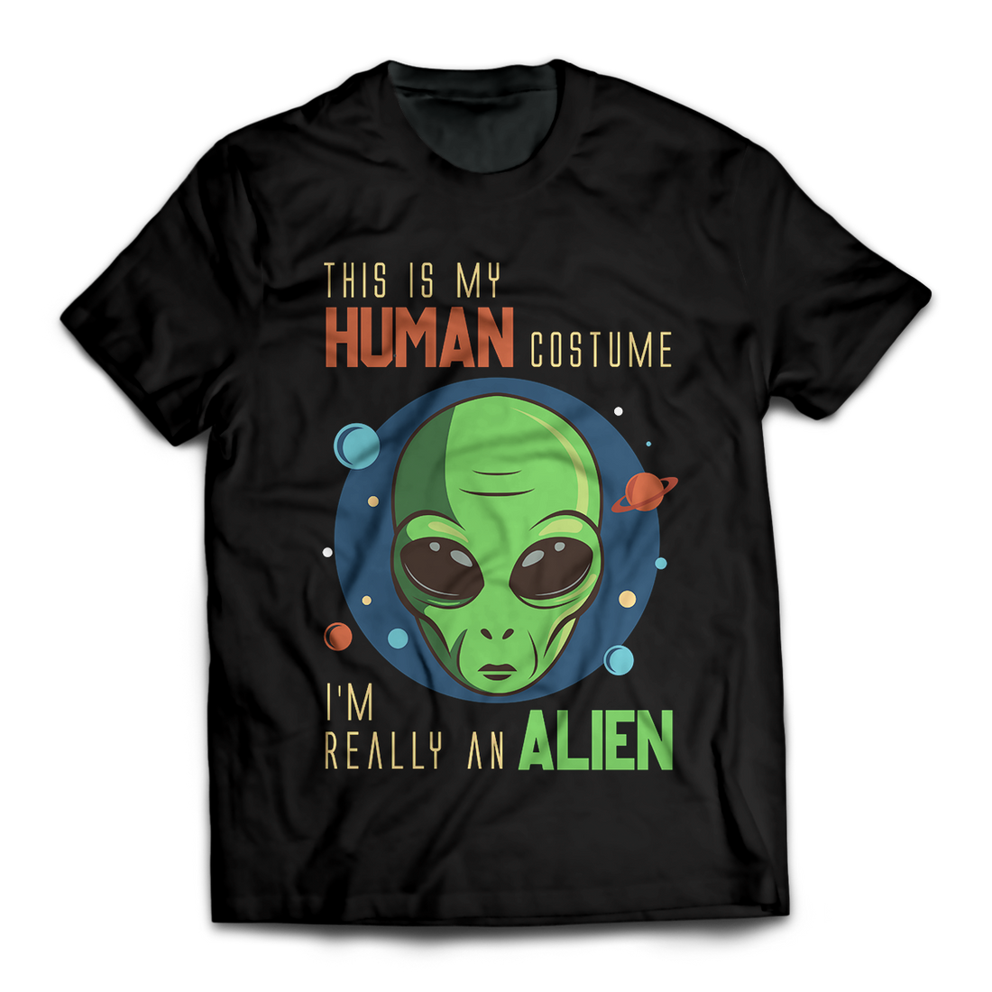 Alien Human Costume Unisex T-Shirt