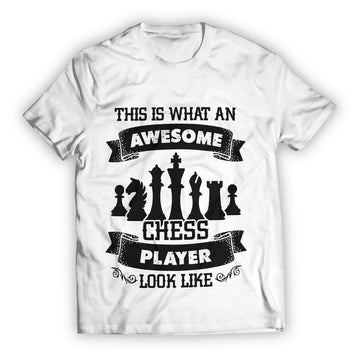 Awesome Chess Player Unisex T-Shirt