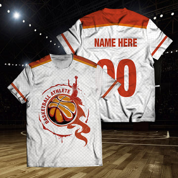 Customized Basketball Athlete Unisex T-Shirt