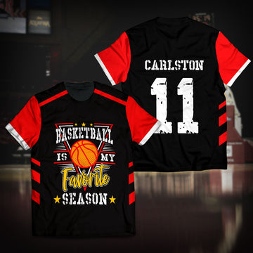 Customized Basketball is My Season Unisex T-Shirt