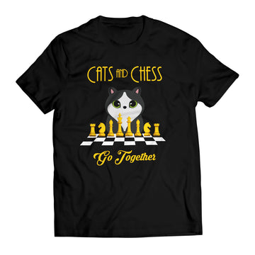 Chess and Cats Unisex T-Shirt