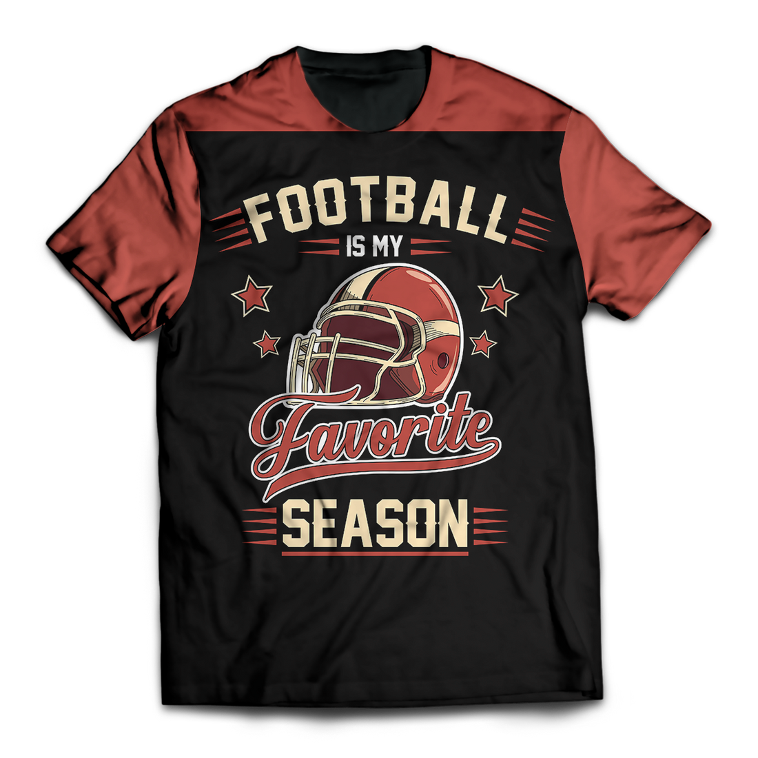 Customized Football is My Season Unisex T-Shirt