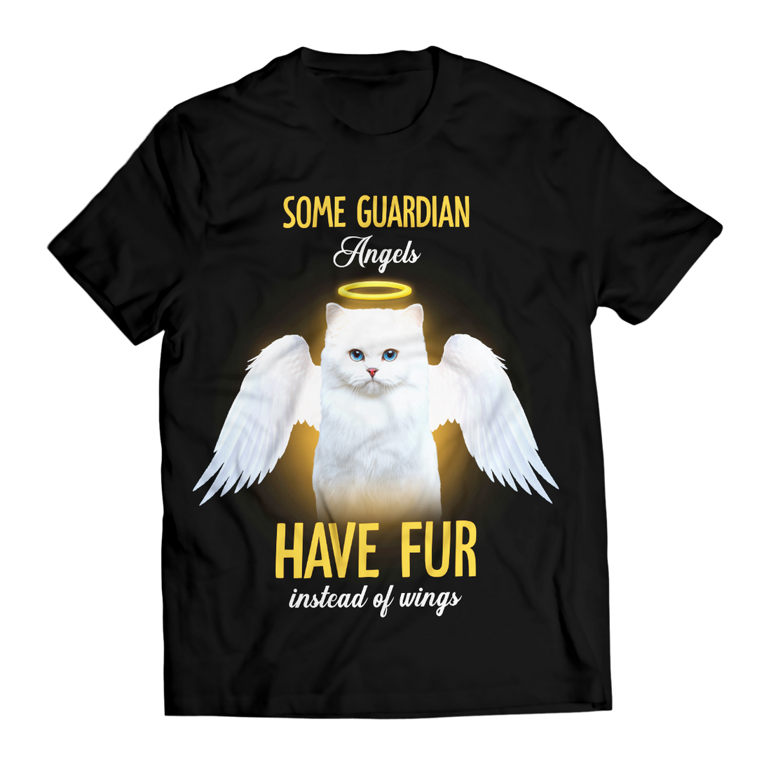 Furry Guardian Angel Unisex T-Shirt