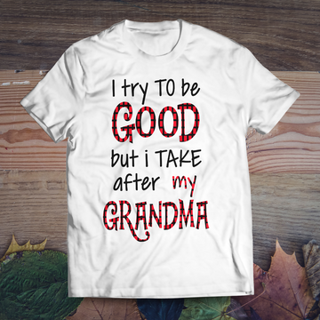 Customized I try to be good Unisex T-Shirt