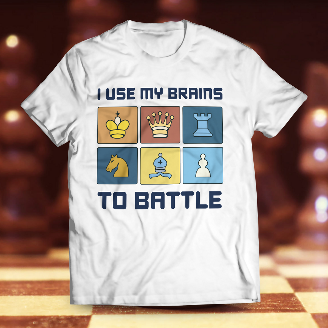 I Use My Brain To Battle Unisex T-Shirt