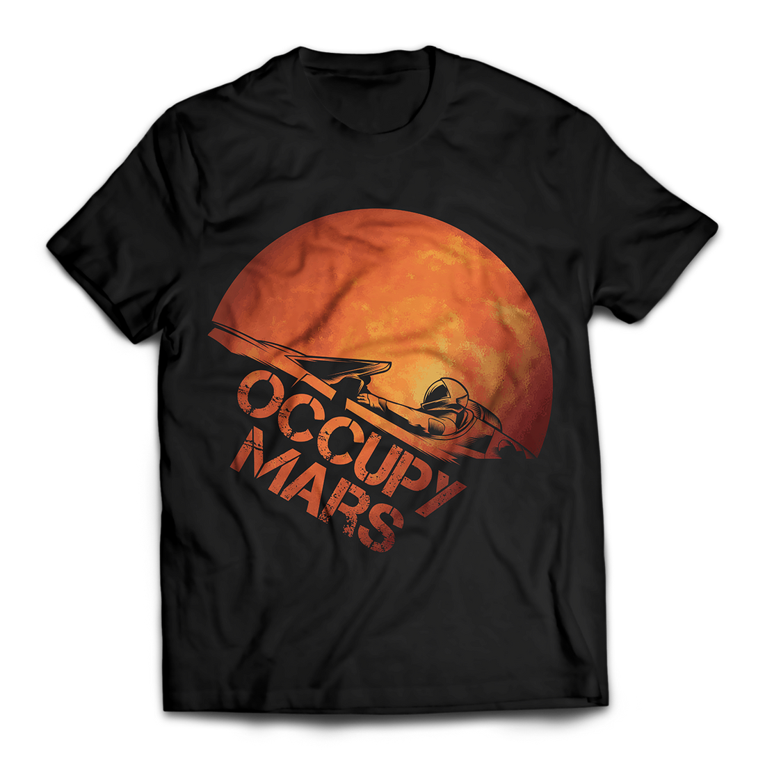 Occupy Mars Unisex T-Shirt