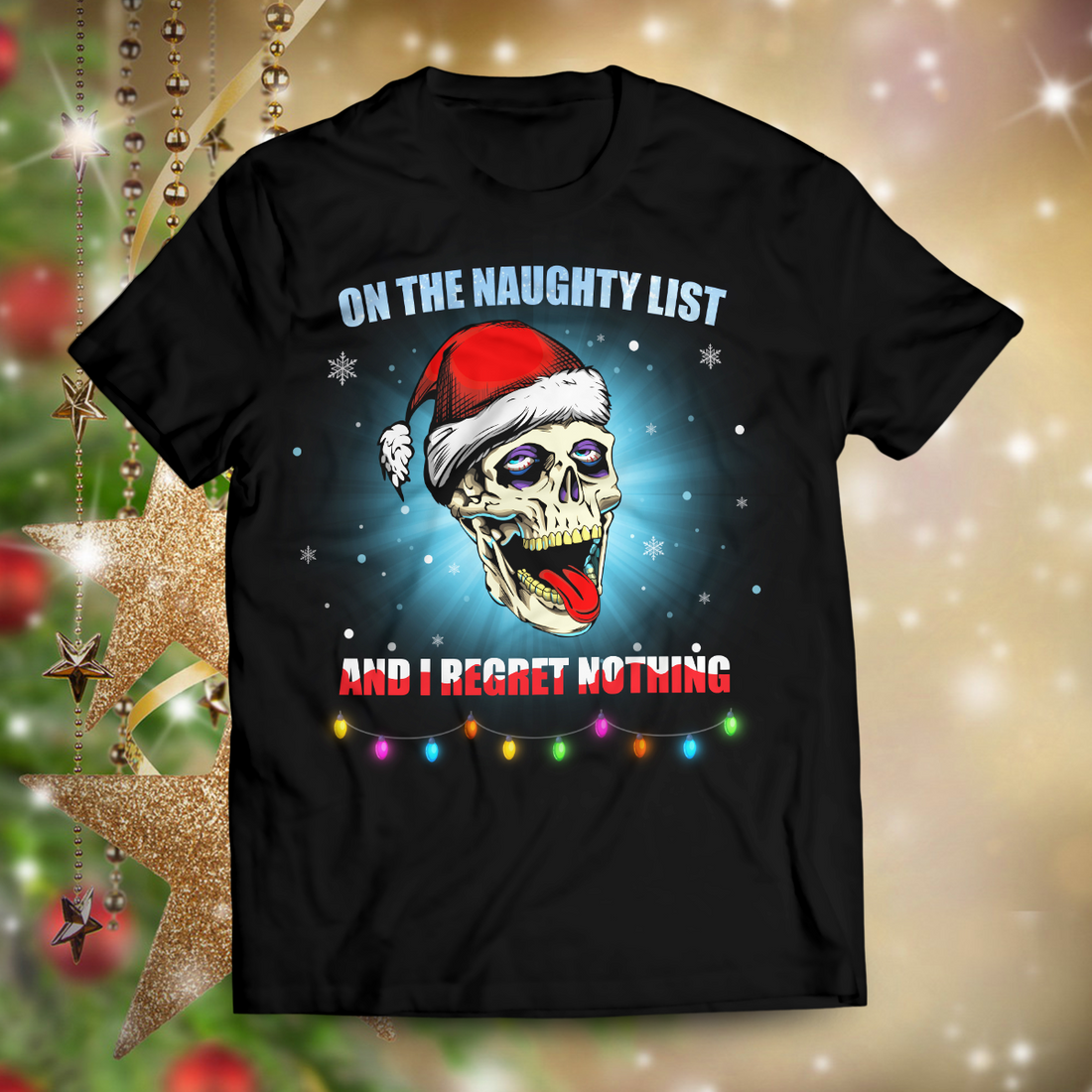 On Naughty List Unisex T-Shirt