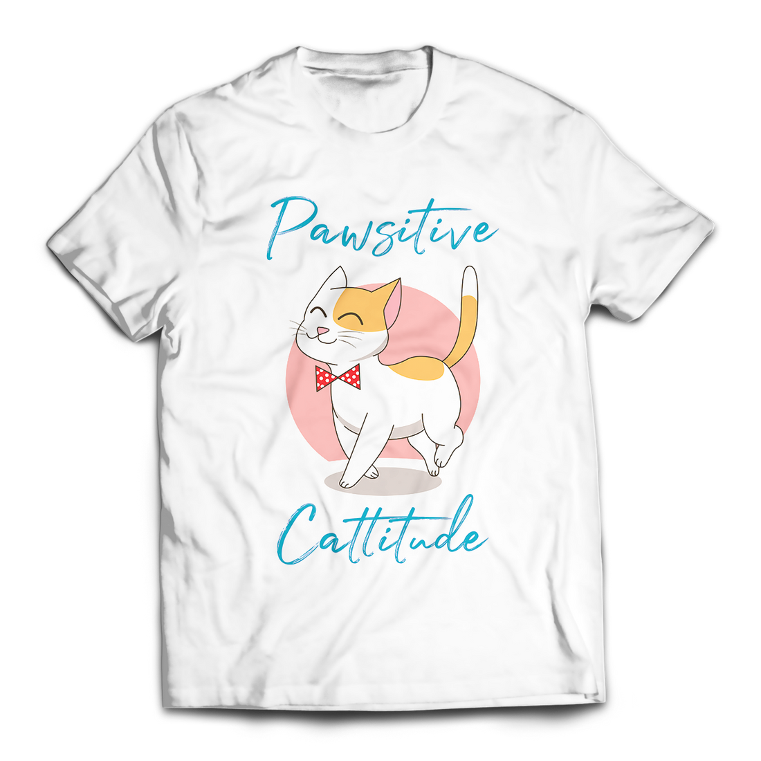 Pawsitive Cattitude Unisex T-Shirt